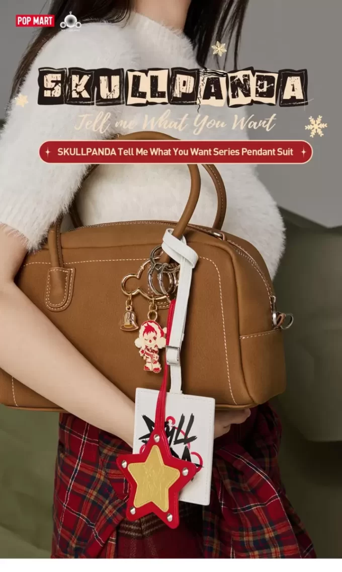 SKULLPANDA Tell Me What You Want Series Pendant Suit