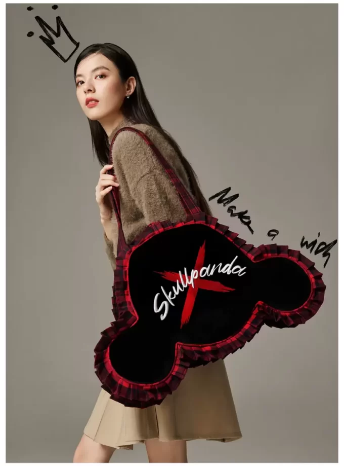 SKULLPANDA Tell Me What You Want Series Shoulder Bag