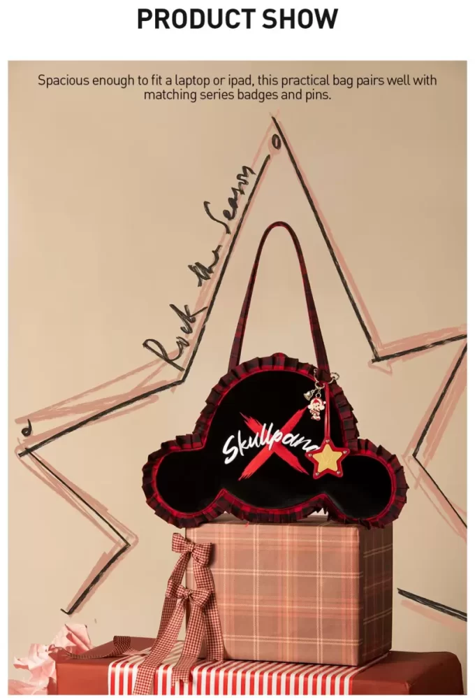 SKULLPANDA Tell Me What You Want Series Shoulder Bag