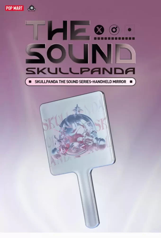 SKULLPANDA The Sound Series-Handheld Mirror