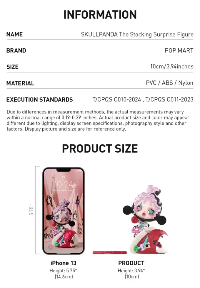 SKULLPANDA The Stocking Surprise Figure