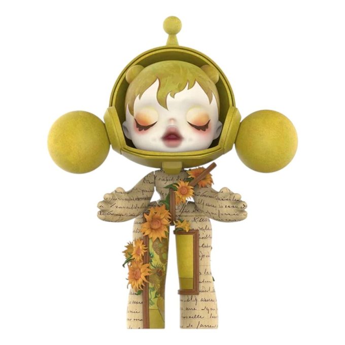 Skullpanda Van Gogh Museum Sunflowers 400%