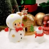 Sweet Bean Snowman Figurine