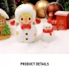 Sweet Bean Snowman Figurine