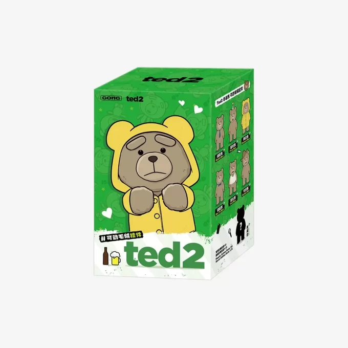 Ted2 Teddy Bear Action Plush Pendant