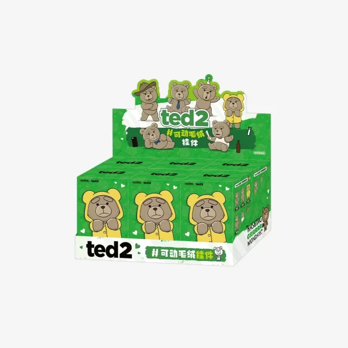 Ted2 Teddy Bear Action Plush Pendant