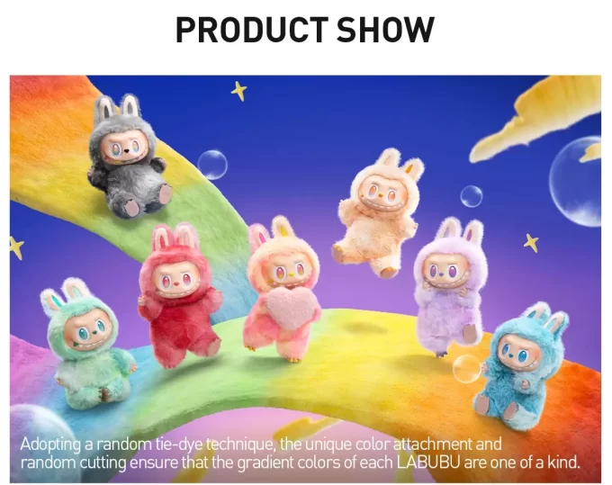 THE MONSTERS Big Into Energy Series-Vinyl Plush Pendant Blind Box