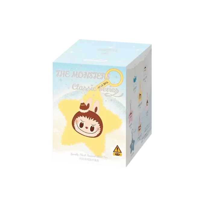 THE MONSTERS Classic Series-Sparkly Plush Pendant Blind Box