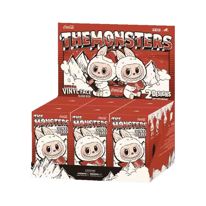 THE MONSTERS COCA-COLA SERIES-Vinyl Face Blind Box