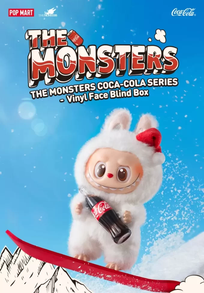 THE MONSTERS COCA-COLA SERIES-Vinyl Face Blind Box