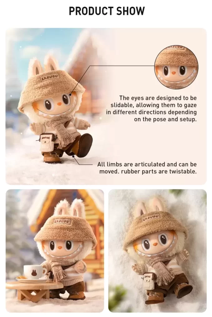 THE MONSTERS – DRESS BE LATTE Vinyl Plush Doll