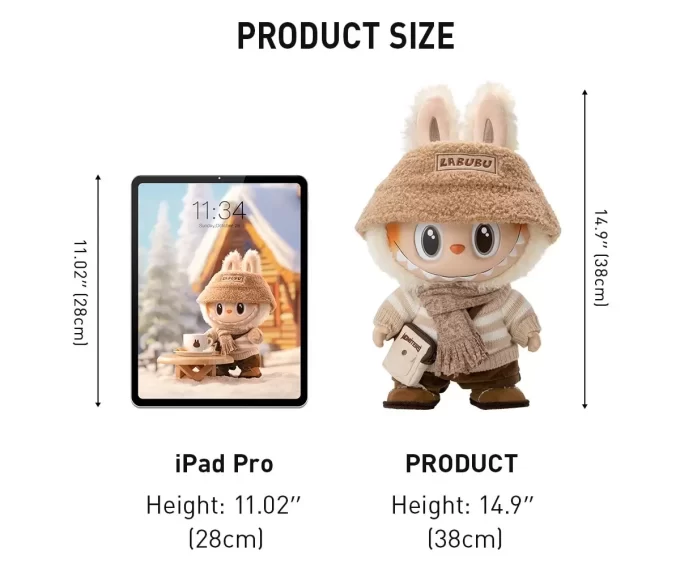 THE MONSTERS – DRESS BE LATTE Vinyl Plush Doll