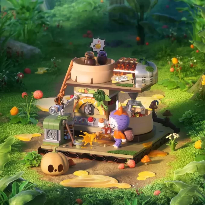 THE MONSTERS Forest Secret Base Series Blocks