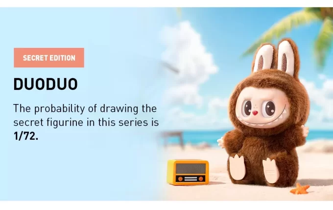 THE MONSTERS – Have A Seat Vinyl Plush Blind Box