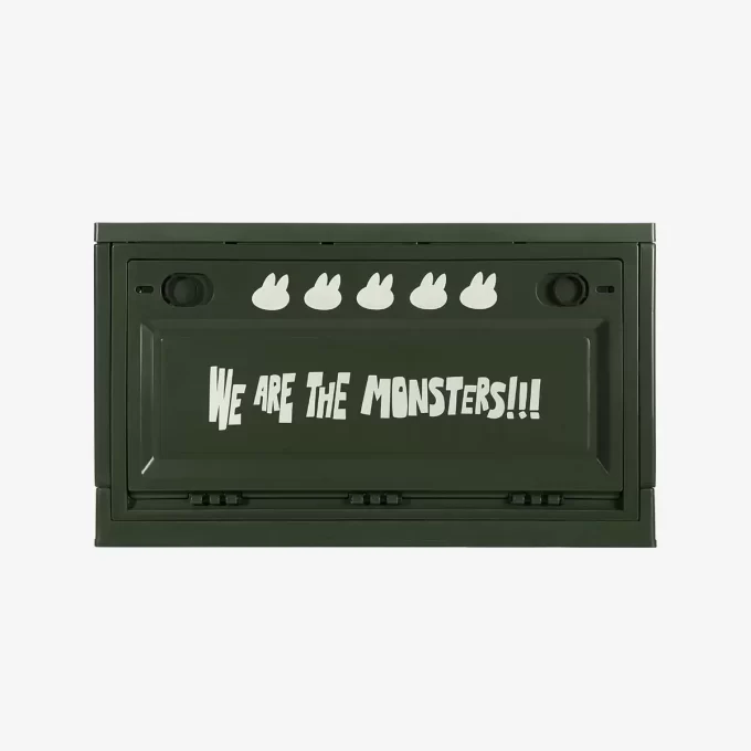 THE MONSTERS Home Of The Elves Series-Storage Box(White & Green & Blue)