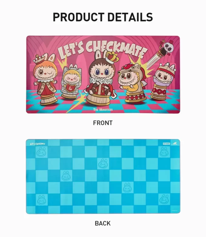THE MONSTERS Let’s Checkmate Series-Computer Desk Mat