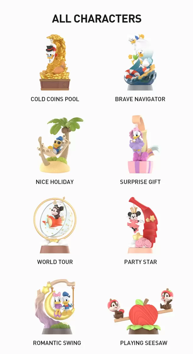 The Wonderful Dreams Of Mickey And His Friends Series Scene Sets The Wonderful Dreams Of Mickey And His Friends Series Scene Sets