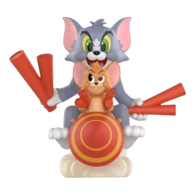 Tom & Jerry Forbidden Compass Figures “Firecracker Duel”