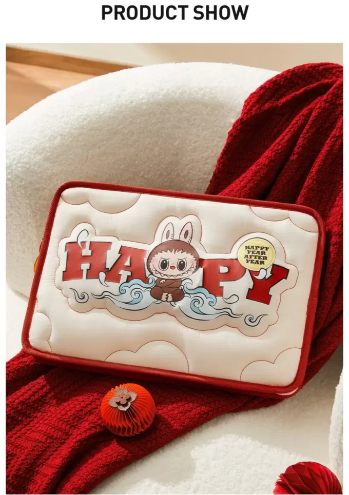 Wealthy Snake’s New Year Celebration Series-LABUBU Laptop Bag