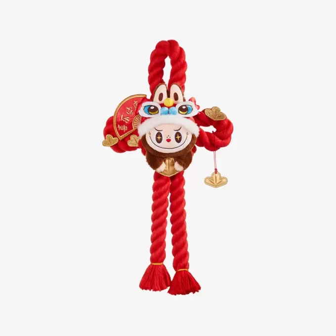 Wealthy Snake’s New Year Celebration Series-LABUBU Plush Door Decoration