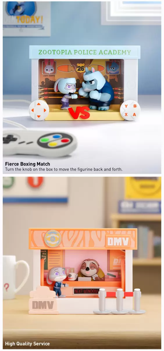 Zootopia Highlight Moment Series Scene Sets Zootopia Highlight Moment Series Scene Sets