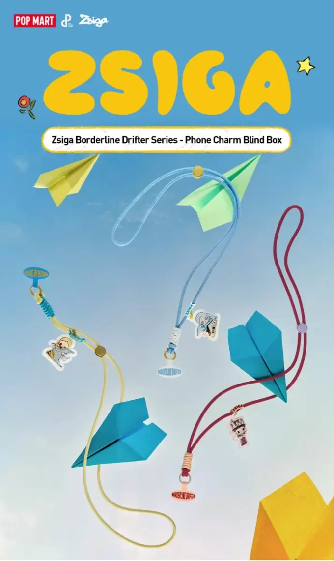 Zsiga Borderline Drifter Series-Phone Charm Blind Box