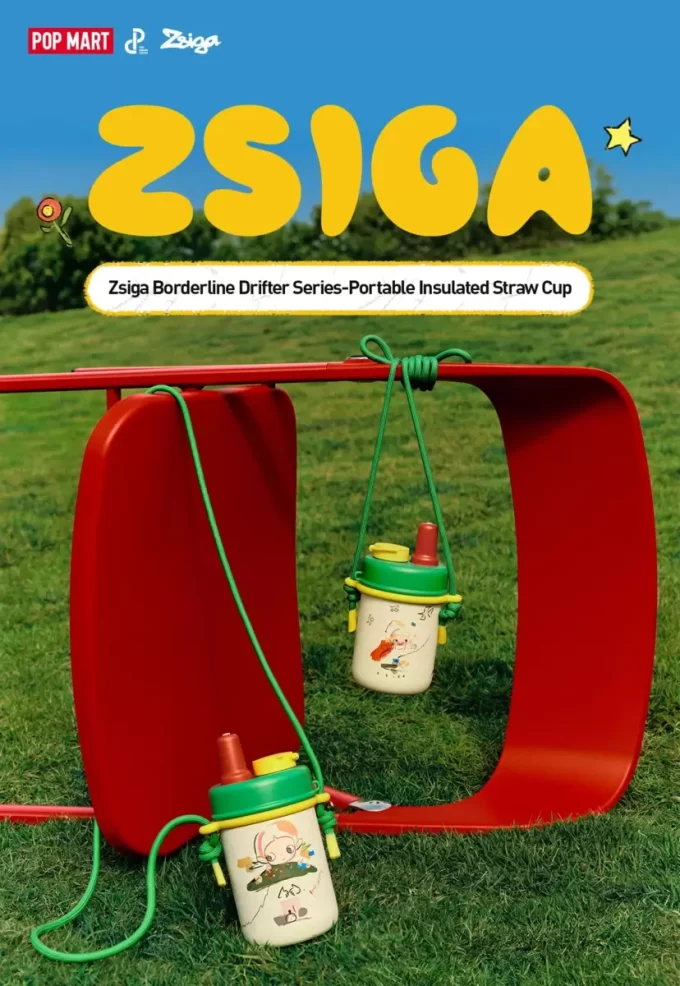 Zsiga Borderline Drifter Series-Portable Insulated Straw Cup