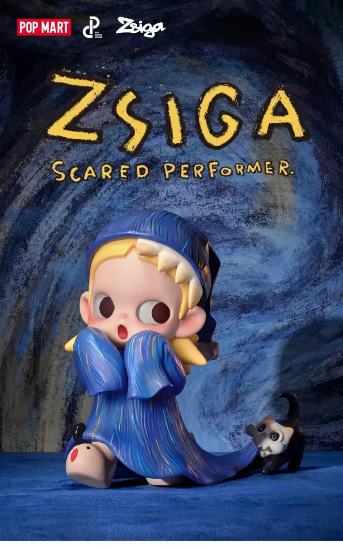 Zsiga Scared Performer Figurine