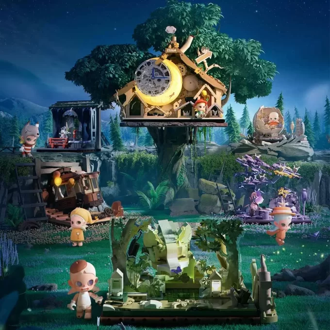 Zsiga Walking Into The Forest Series Blocks