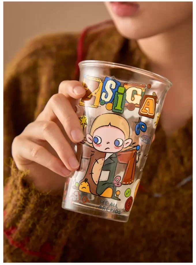 Zsiga We All Are Kids Series-Glass (Cold Water Cup)